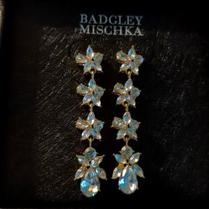 NWT Badgley Mischka Dangle Earrings